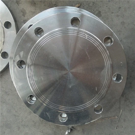 Brida ANSI DIN 304 Estándar industrial de acero inoxidable Brida de tubo de 12 pulgadas